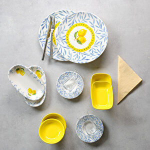 Lemon 26 Parça 6 Kişilik Kahvaltı Takımı