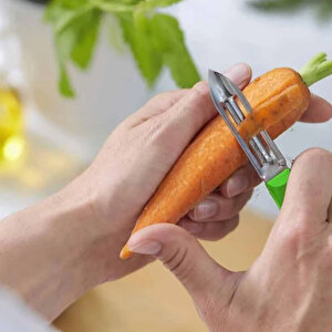 Opinel Essential Yeşil Soyacak 6 Cm