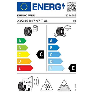 235/45r17 97t Xl Wintercraft Wi51 2025 Üreti̇m Kiş Lasti̇ği̇