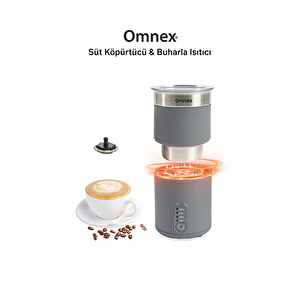 Omnex Swifo Max Süt Köpürtücü 350ml , Sıcak & Soğuk Köpük, Çikolata Ve Süt Isıtıcı