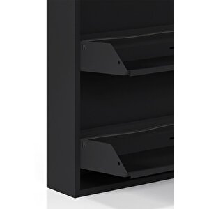 Ceha 5'li Metal Ayakkabılık - Siyah