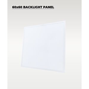 48w 60x60 Backlight Led Panel Armatür Beyaz Işık 2 Adet