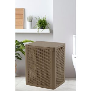 Omnipazar Sy-4632 Smart Duo İki Bölmeli Kirli Çamaşır Sepeti 84 Litre