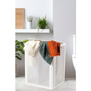Omnipazar Sy-4632 Smart Duo İki Bölmeli Kirli Çamaşır Sepeti 84 Litre