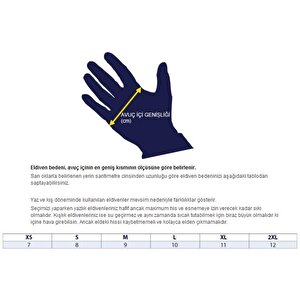 Beybi Nitril Pudrasız Mavi Muayene Eldiveni 100' Lü Paket Large
