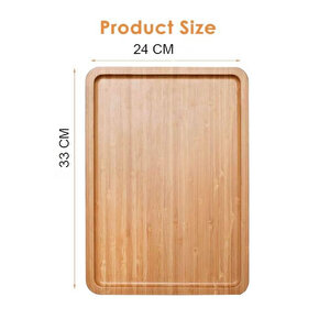 Bambu Kolçak Tepsisi – 33×24 Cm | Katlanabilir Koltuk Tepsisi, Doğal Ahşap Kolçak Organizer