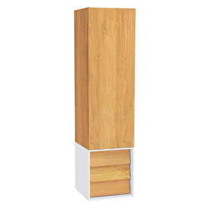 Vitra Frame 61260 Boy Dolabı, Çekmeceli