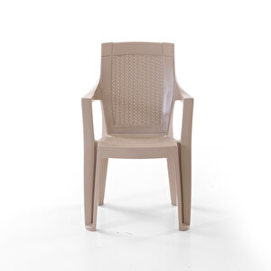 Efes 2'li Rattan Sandalye Cappuccino