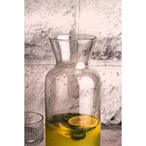 Ahşap Top Kapaklı Karaf / Sürahi 1200ml
