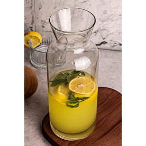 Ahşap Top Kapaklı Karaf / Sürahi 1200ml