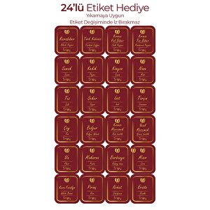 Story - 3'lü Etiketli Cam Jumbo Saklama Kabı Baharatlık Takımı 1150 Ml - Erzak Saklama Kabı Seti