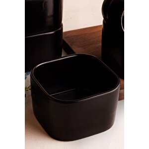 Tera - 6'lı Seramik Kase Çerezlik Handmade Çok Amaçlı Kahvaltılık 300 Ml