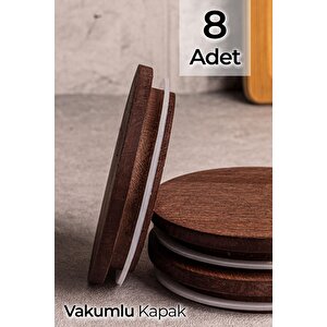 8'li Ahşap Vakumlu Kapak Elysia Timeless Uyumlu