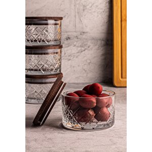 Bella Milla 6'lı Ahşap Vakumlu Kapak Elysia Timeless Uyumlu