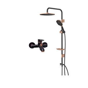 Si̇yah Rose  Banyo Batarya Set