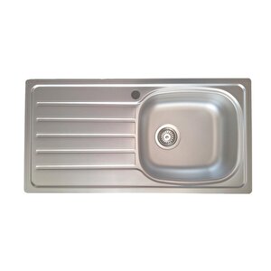 Artenova Tezgaha Sifir Keten Dokulu K-t 86x43,5 Sol Evye