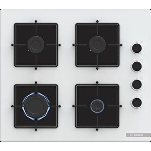Beyaz 3 Lü Ankastre Set 347 ( Hjg852yw0t - Pop6c2p30o - Dwk63pj20t ) - 3d Fry Hava Ile Kızartma - Fırın Matı Ile