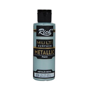 Multi Surface Metalik Akrilik Boya Su Yeşili 120ml