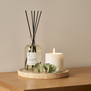 Ephesus Traverten Yuvarlak Dekoratif Tabak Naturel (20x4 Cm) Naturel