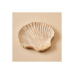 Oyster Mango Ağacı Dekoratif Tabak Naturel (30x2,5x20 Cm) Naturel