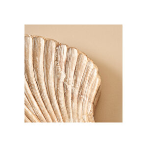 Oyster Mango Ağacı Dekoratif Tabak Naturel (30x2,5x20 Cm) Naturel