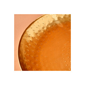 Serra Dekoratif Tabak Gold (29 Cm) Gold