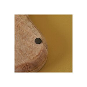 Vera Mango Ağacı Dekoratif Tabak Naturel (30x3,5x20 Cm) Naturel