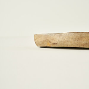 Leaf Dekoratif Tabak Naturel (27x17 Cm) Naturel