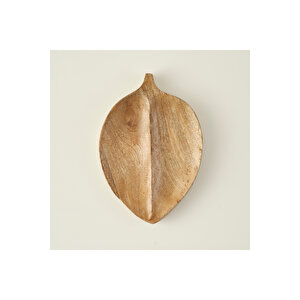 Leaf Dekoratif Tabak Naturel (27x17 Cm) Naturel