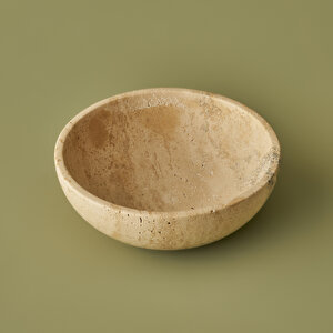 Ephesus Traverten Dekoratif Kase Naturel (20x7 Cm) Naturel