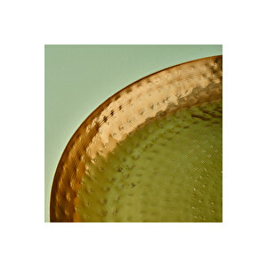 Serra Dekoratif Tabak Gold (40 Cm) Gold