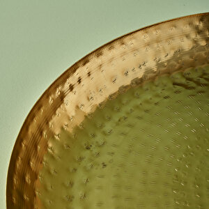 Serra Dekoratif Tabak Gold (40 Cm) Gold