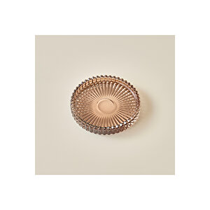 Jordi Dekoratif Tabak Gri (10x10x1,5 Cm) Açık Gri