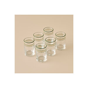 Tulip 6'lı Kahve Yanı Su Bardağı (100 Cc) Çok Renkli