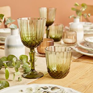 Colore Kesme Bardak Yeşil (320 Cc) Yeşil