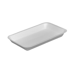 Tek Kullanımlık Mod 2 - 500 Gr. Beyaz Köpük Kase Tabak - 18x13x3 Cm. - 50 Adet