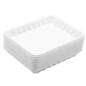 Tek Kullanımlık Mod 2 - 500 Gr. Beyaz Köpük Kase Tabak - 18x13x3 Cm. - 50 Adet