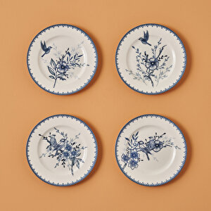 Bleu Blanc 8 Parça Sunum Seti Mavi