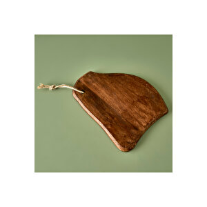 Handcraft Sunum Tabağı Naturel (34x26x2 Cm) Naturel