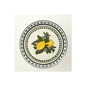 Lemoncello Seramik Kek Standı (30 Cm) Çok Renkli