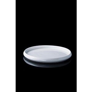 Bianco Perla 4 Adet Porselen Yuvarlak Servis Tabak - 26 Cm Sct-21-0219