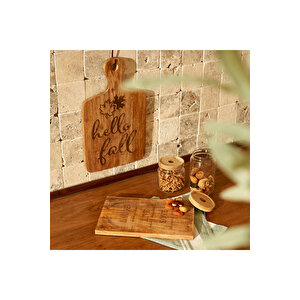 Nevada Mango Sunum Tahtası Naturel (25x40x1,6 Cm) Naturel