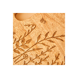 Lola Mango Sunum Tahtası Naturel (25x40x1,6 Cm) Naturel
