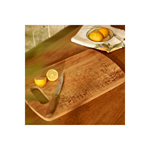 Lola Mango Sunum Tahtası Naturel (25x40x1,6 Cm) Naturel