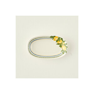 Lemoncello Porselen Sunum Tabağı (15 Cm) Çok Renkli