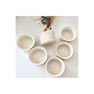 Sufle Kabı 6 Lı Seramik