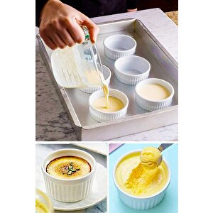 Sufle Kabı 6 Lı Seramik