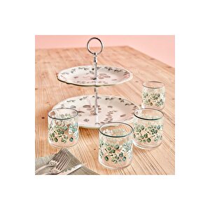 Ocaliptus Stoneware 6 Parça Sunum Seti Yeşil