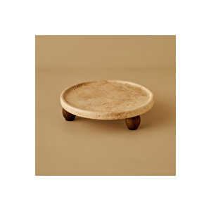 Ephesus Traverten Sunum Standı Naturel (25 Cm) Naturel