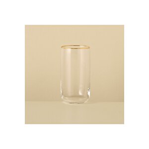 Premium Meşrubat Bardağı 6'lı Gold (365 Cc)